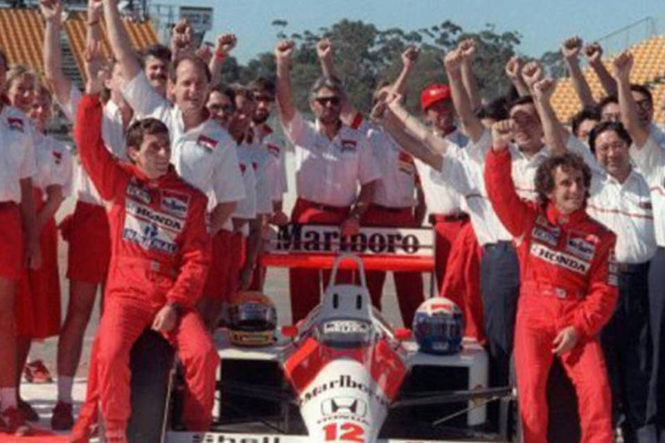 Prost foi tirado da 1ª fila do caixão de Senna