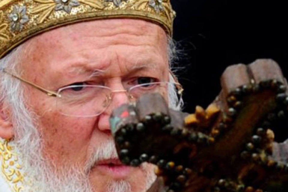 Patriarca ortodoxo tem presença histórica na missa inaugural