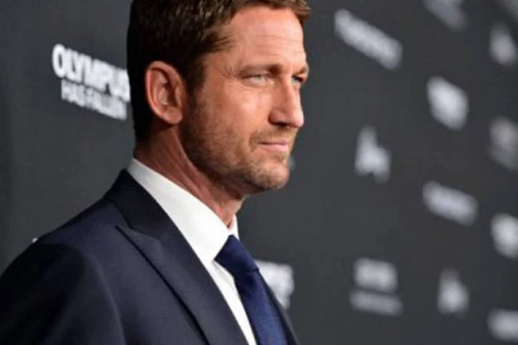 
	O ator brit&acirc;nico Gerard Butler: o filme, que deve estrear em maio no Brasil, promete ser o primeiro grande filme de a&ccedil;&atilde;o do ano
 (Alberto E. Rodriguez/AFP)