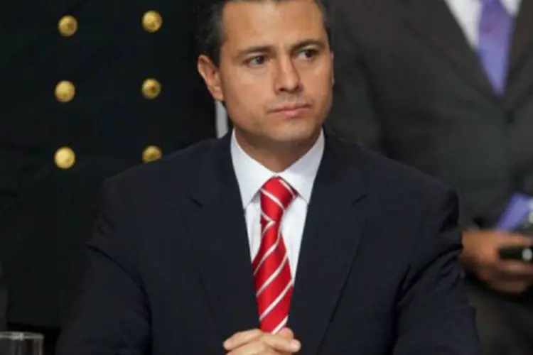 
	Enrique Pe&ntilde;a Nieto: a reforma das telecomunica&ccedil;&otilde;es foi apresentada em 11 de mar&ccedil;o pelo presidente mexicano
 (AFP)