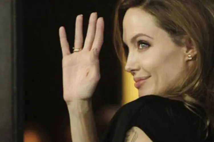 
	A atriz Angelina Jolie: &quot;queremos persuadir os governos em todo o mundo para que concedam a este tema a aten&ccedil;&atilde;o que merece&quot;, disse
 (John Macdougall/AFP)