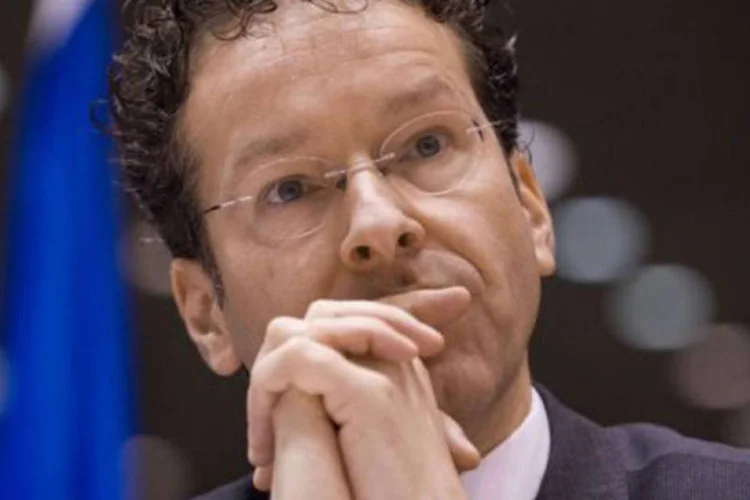 Jeroen Dijsselbloem: "o Eurogrupo convida a Itália a dar os passos necessários no futuro próximo" (John Thys/AFP)