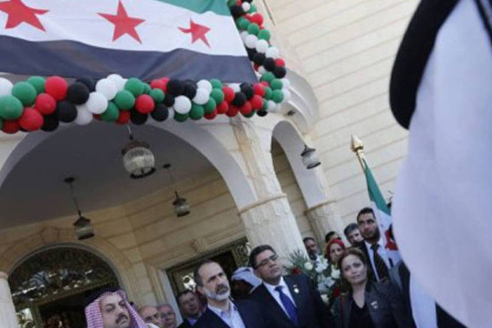 Oposição síria abre no Qatar sua primeira embaixada