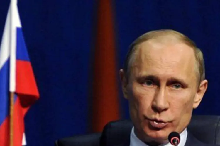 
	Vladimir Putin, presidente russo:&nbsp;&quot;tenho grandes esperan&ccedil;as que os esfor&ccedil;os que realizam os diplomatas em Genebra deem fruto&quot;
 (Alexander Joe/AFP)