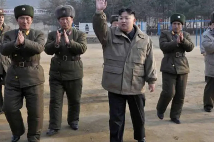 
	O jovem l&iacute;der da Coreia do Norte, Kim Jong-Un: n&atilde;o se sabe em que ano ele nasceu, nem se tem filhos
