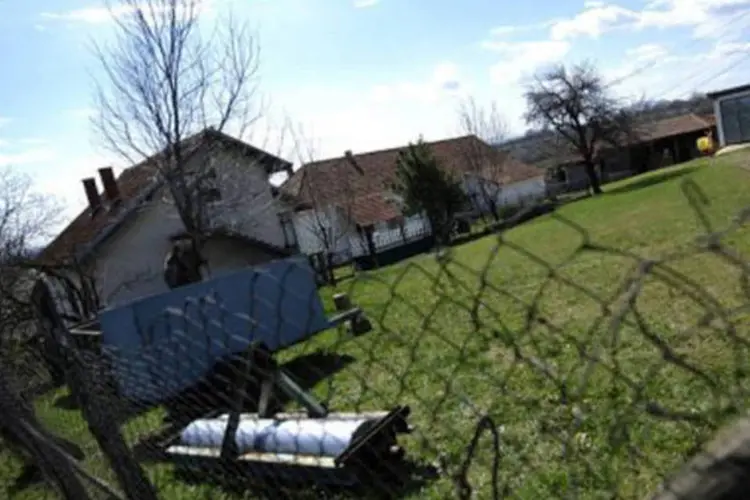 
	Jardim da casa em que Bogdanovic morava, no vilarejo de Velika Ivanca: o tiroteio ocorreu em cinco casas diferentes em Velika Ivanca
 (Andrej Isakovic)
