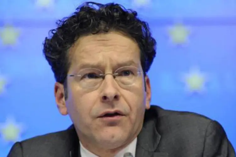 
	Jeroen Dijsselbloem: &quot;isso mostra que temos um compromisso pol&iacute;tico muito forte de manter a zona do euro intacta&quot;
 (John Thys/AFP)