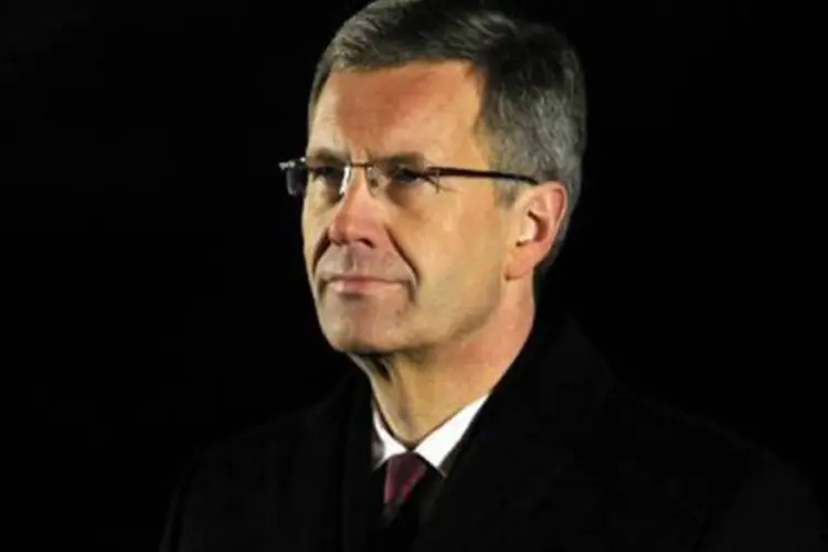 
	O ex-presidente alem&atilde;o Christian Wulff: ele foi obrigado a renunciar em fevereiro de 2012
 (Odd Andersen/AFP)