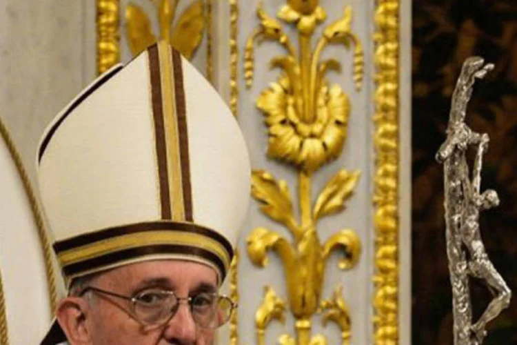 
	Papa Francisco: &quot;a Igreja tem muitos homens e mulheres que est&atilde;o sendo caluniados, perseguidos, que foram massacrados pelo &oacute;dio a Jesus&quot;, disse
 (Andreas Solaro/AFP)