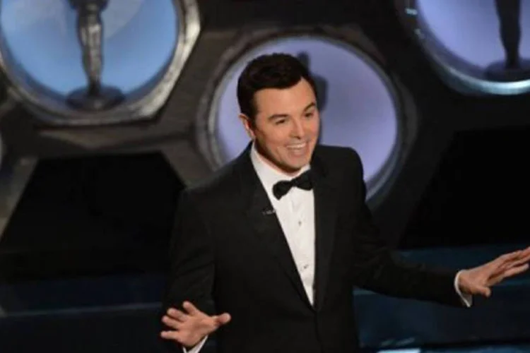 
	Seth MacFarlane apresenta a cerim&ocirc;nia do Oscar: &quot;o v&iacute;deo editado de Family Guy que atualmente circula &eacute; repugnante&quot;, disse no Twitter
 (Robyn Beck/AFP)