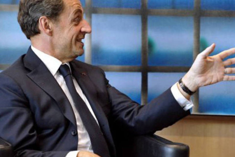 Sarkozy defende reforma na UE e mais controle da imigração