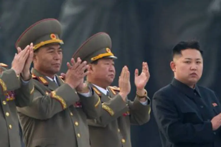 Pyongyang bloqueou o acesso à zona em que se localiza Kaesong desde 3 de abril
 (Ed Jones/AFP)