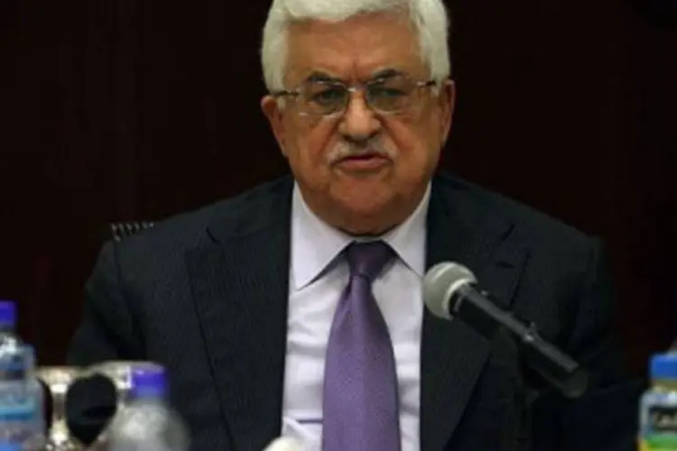 
	O presidente palestino, Mahmud Abbas: &quot;queremos extrair nosso petr&oacute;leo e o pot&aacute;ssio do Mar Morto&quot;, disse&nbsp;
 (Abbas Momani/AFP)