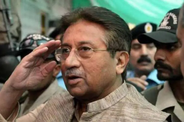 Pervez Musharraf em Islamabad (Afp.com / Aamir Qureshi)