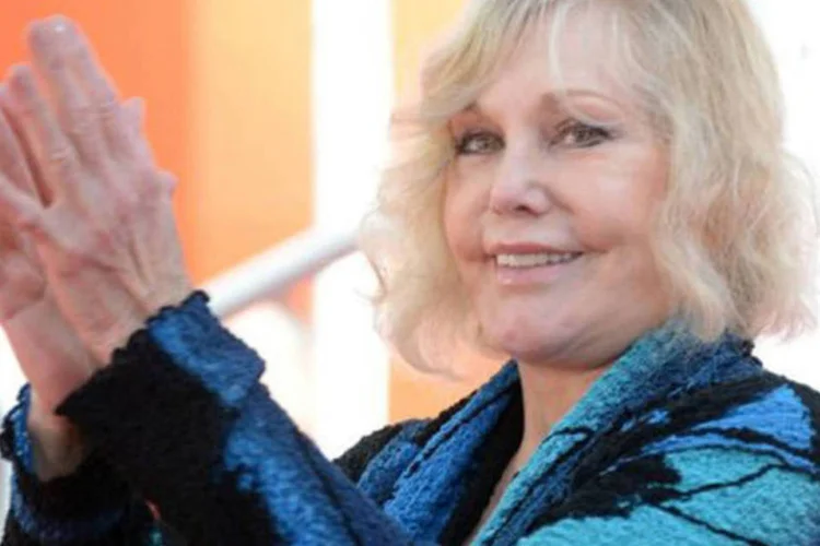 
	A atriz americana Kim Novak: ela entregar&aacute; um dos pr&ecirc;mios principais do festival
 (Joe Klamar/AFP)