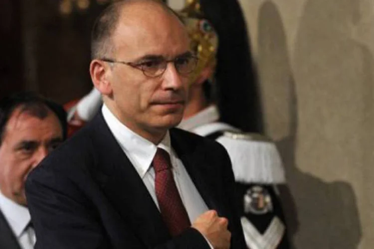 
	Enrico Letta: &quot;aceitei o convite, responsabilidade que sinto mais forte e pesada que a capacidade dos meus ombros t&ecirc;m para aguentar&quot;,&nbsp;disse
 (Tiziana Fabi/AFP)