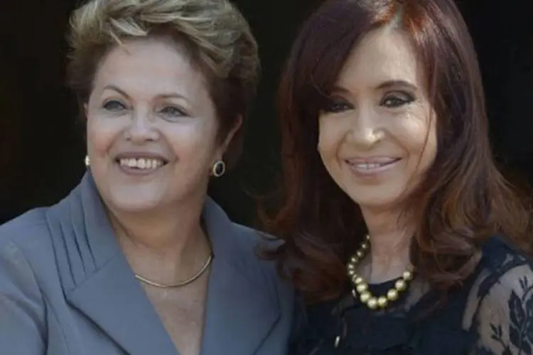 
	Negocia&ccedil;&otilde;es ser&atilde;o uma continuidade das conversas que as presidentes Dilma Rousseff e Cristina Kirchner mantiveram h&aacute; uma semana, na Casa Rosada, sede do executivo argentino
 (Juan Mabromata/AFP)