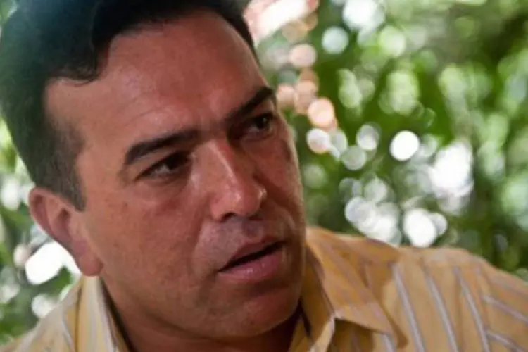 
	O general e opositor venezuelano Antonio Rivero: ele declarou em greve de fome ap&oacute;s ser detido no &uacute;ltimo s&aacute;bado
 (Miguel Gutiérrez)