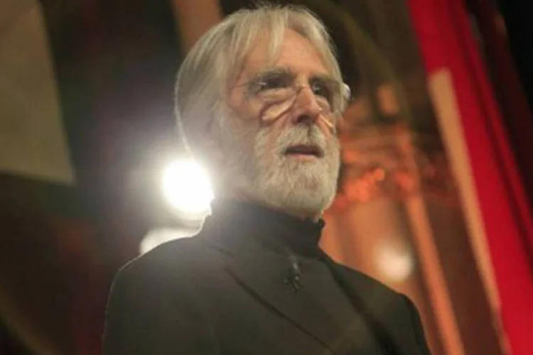 
	Michael Haneke: o diretor ganhou a Palma de Ouro no Festival de Cannes e o Oscar de Melhor Filme Estrangeiro com o filme &quot;Amor&quot;
 (Alexander Klein/AFP)