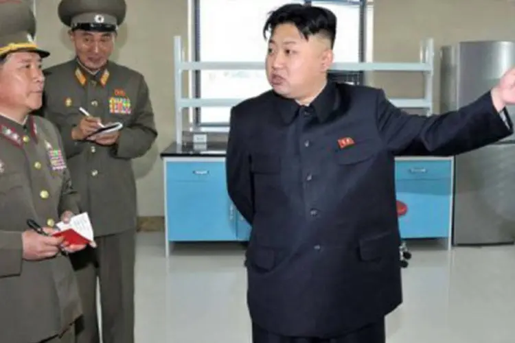
	Kim Jong-Un, l&iacute;der da Coreia do Norte: ele assumiu o poder ap&oacute;s a morte do pai, Kim Jong-il, em 2011&nbsp;
 (AFP)