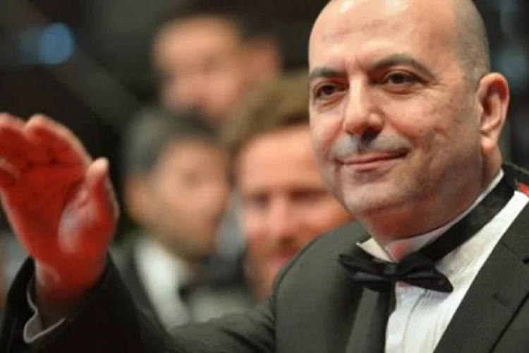 
	O cineasta Hany Abu-Assad, em Cannes: o diretor ganhou visibilidade em 2006 com &quot;Paradise Now&quot;
 (Alberto Pizzoli/AFP)