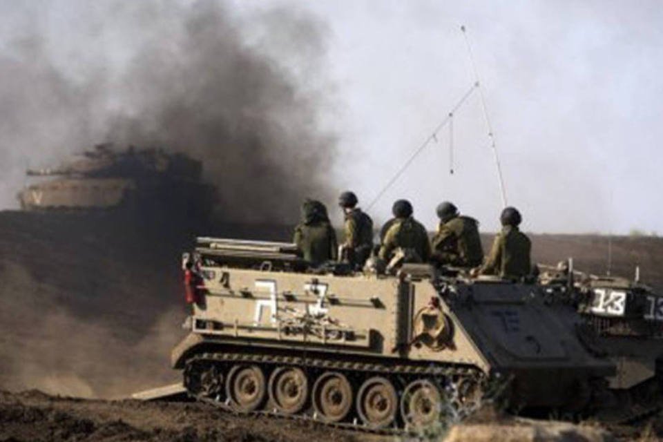 Exército sírio afirma ter destruído veículo israelense