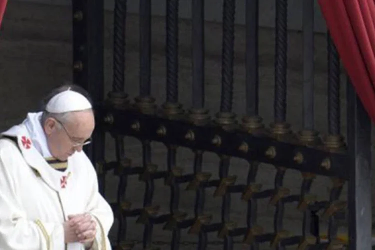 
	Papa Francisco:&nbsp;&quot;S&atilde;o Pedro n&atilde;o tinha conta no banco&quot;, disse ao defender novamente a ideia de uma &quot;igreja pobre&quot; que rejeite a mentalidade empresarial.
 (Andreas Solaro/AFP)