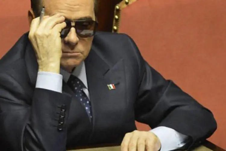 
	Com 76 anos, Berlusconi &eacute; senador e l&iacute;der do Partido do Povo da Liberdade, o maior partido de centro-direita da It&aacute;lia
 (Alberto Lingria)