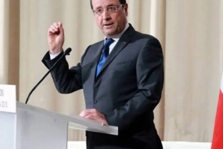 
	Fran&ccedil;ois Hollande, presidente da Fran&ccedil;a: &quot;se for o &#39;sim&#39;, mesmo baseado nas propostas que j&aacute; expiraram, as negocia&ccedil;&otilde;es podem ser conclu&iacute;das rapidamente&quot;
 (Pierre Verdy/AFP)
