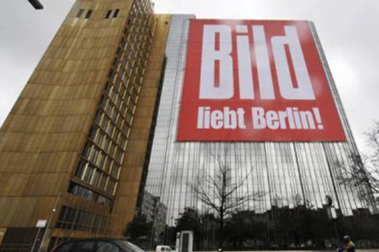 
	Sede da gigante editorial Axel Springer, em Berlim
 (John Macdougall/AFP)
