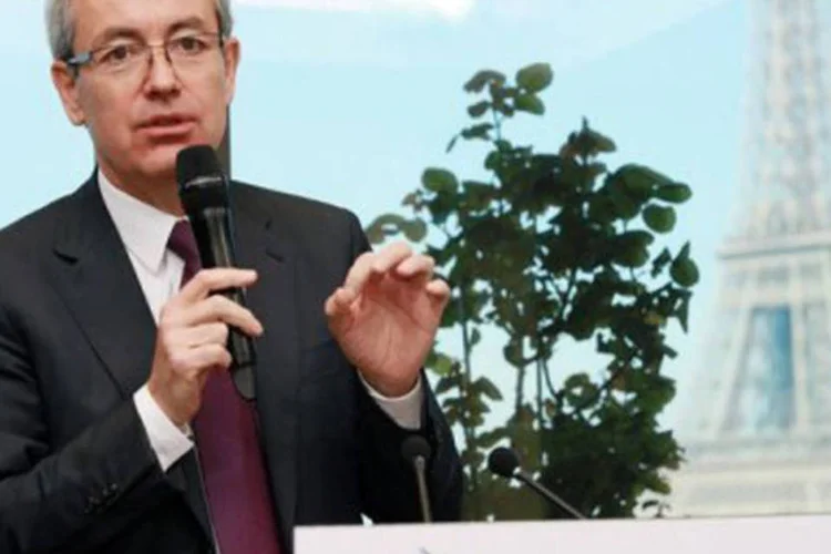 
	CEO da empresa Solvay, Jean-Pierre Clamadieu, em Paris: essa &eacute; uma das empresas investigadas pelo pa&iacute;s
 (Pierre Verdy/AFP)
