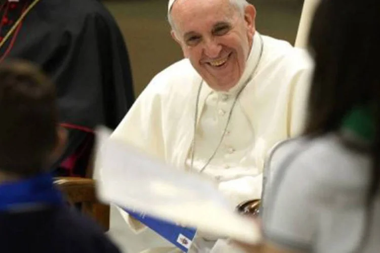 
	Papa Francisco: cerca de 64,6% da popula&ccedil;&atilde;o se declara cat&oacute;lica no Brasil, segundo o censo de 2010.
 (Andreas Solaro/AFP)