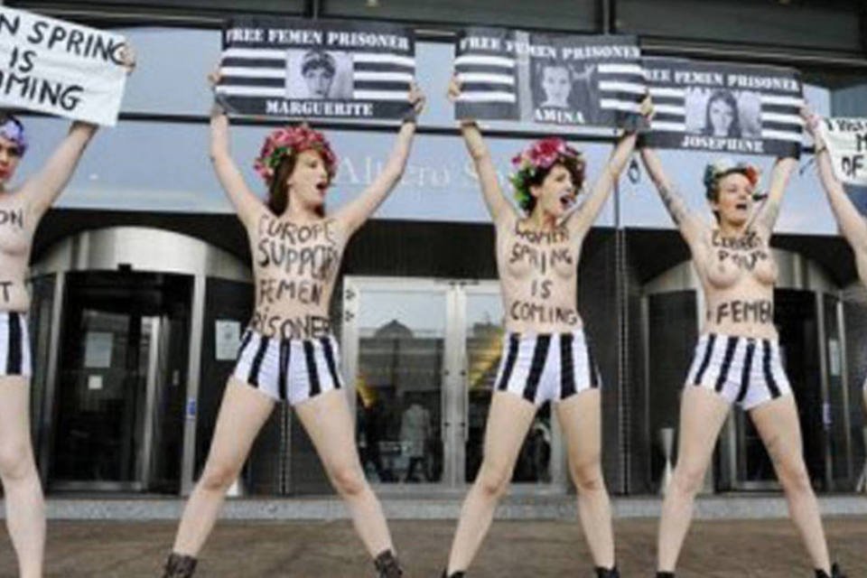 Femen denuncia postura "liberticida" da Tunísia