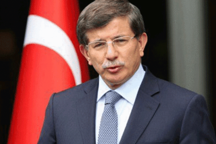 
	Ministro turco das Rela&ccedil;&otilde;es Exteriores, Ahmet Davutoglu: Erdogan foi eleito presidente
 (Adem Altan/AFP)