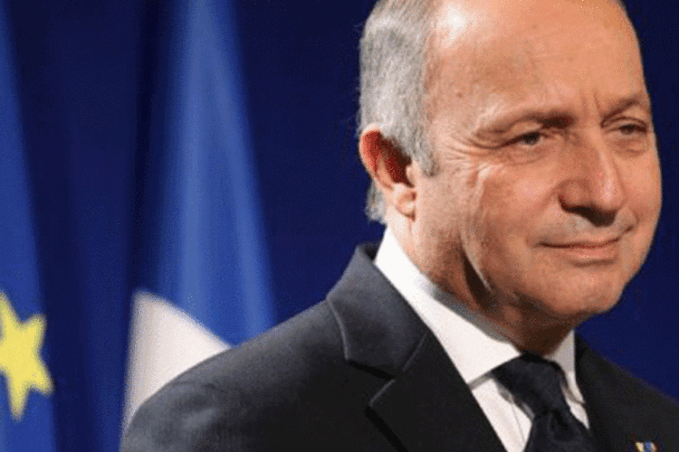 Ministro francês das Relações Exteriores, Laurent Fabius: em junho, a França acusou o regime de Bashar al-Assad de ter utilizado gás sarin pelo menos uma vez na Síria (Thomas Samson/AFP)