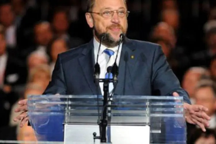 
	Martin Schulz: presidente do PE reconheceu que&nbsp;&quot;tamb&eacute;m h&aacute; uma falta de confian&ccedil;a dentro da UE&quot;
 (AFP)