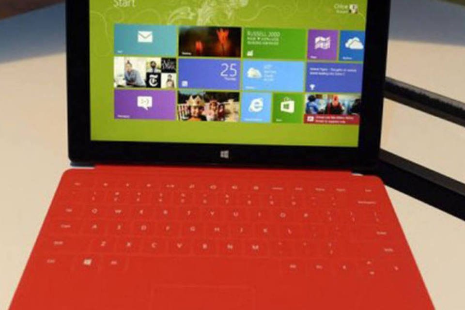 Microsoft reduz preço do tablet Surface RT