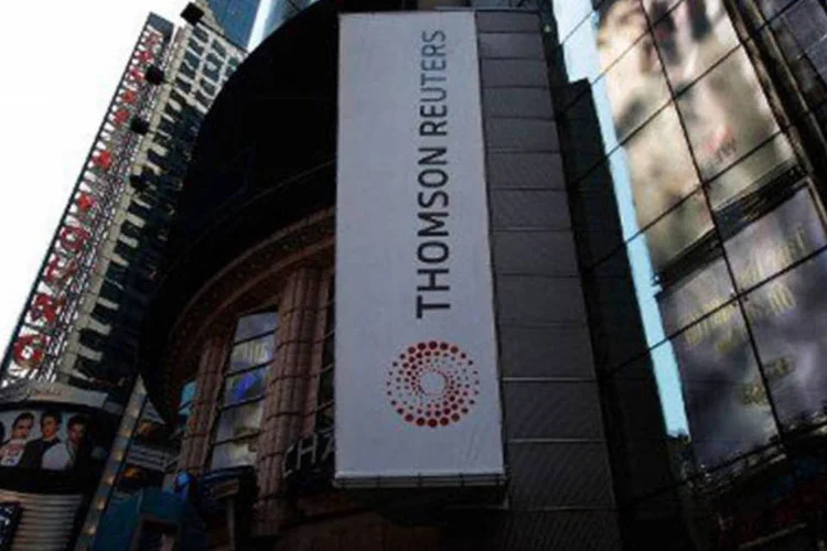 Thomson Reuters: companhia disse que, ajustados para itens especiais, o lucro no segundo trimestre foi de 0,17 dólar por ação (Chris Hondros/AFP)