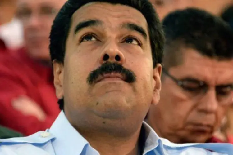 
	Nicol&aacute;s Maduro: &quot;Estados Unidos est&atilde;o se preparando para uma Terceira Guerra Mundial, assim denuncio desde essa terra de paz&quot;, disse na ilha Margarita
 (Juan Barreto/AFP)