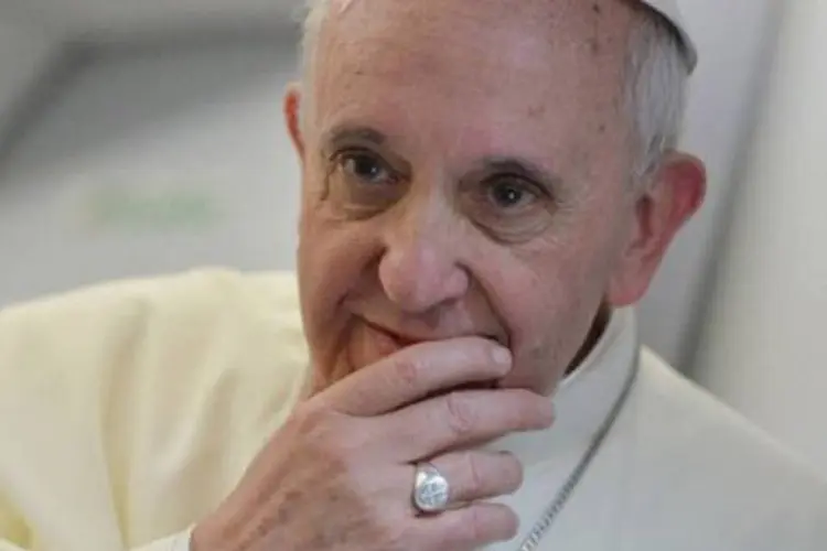 
	Papa Francisco: papa&nbsp;foi eleito Personalidade do Ano, anunciou nesta quarta-feira (11) a revista Time
 (Luca Zennaro/AFP)