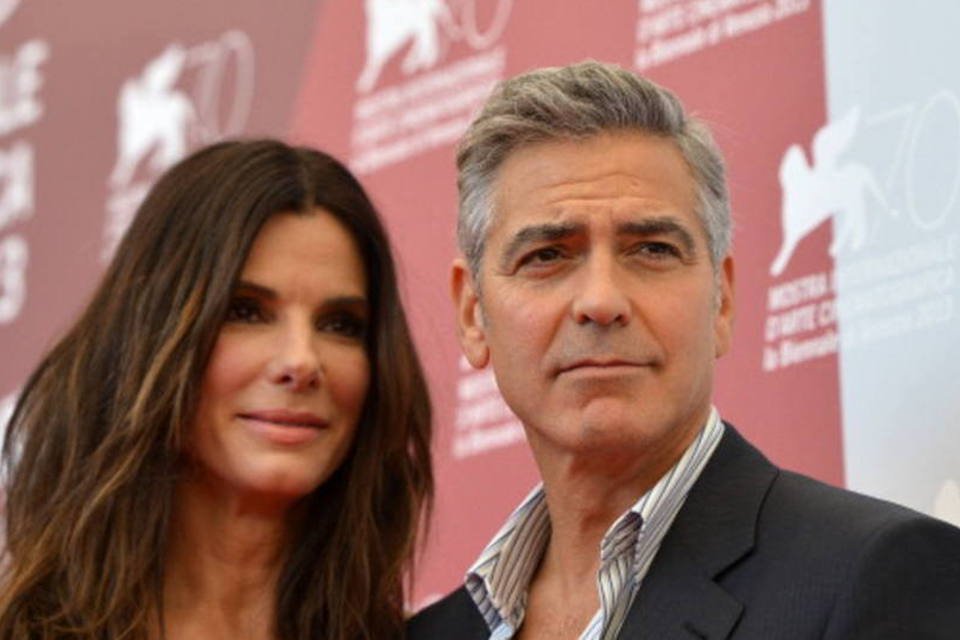 George Clooney e Sandra Bullock abrem Festival de Veneza