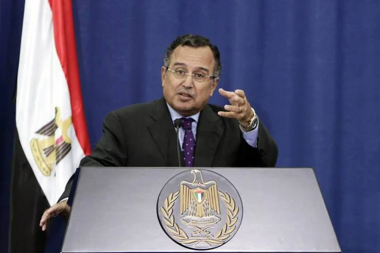 O ministro das Relações Exteriores do Egito, Nabil Fahmi: segundo ele, o Egito condena "práticas" do regime sírio contra seu povo e pede uma solução política (Abed Omar Qusini/Reuters)