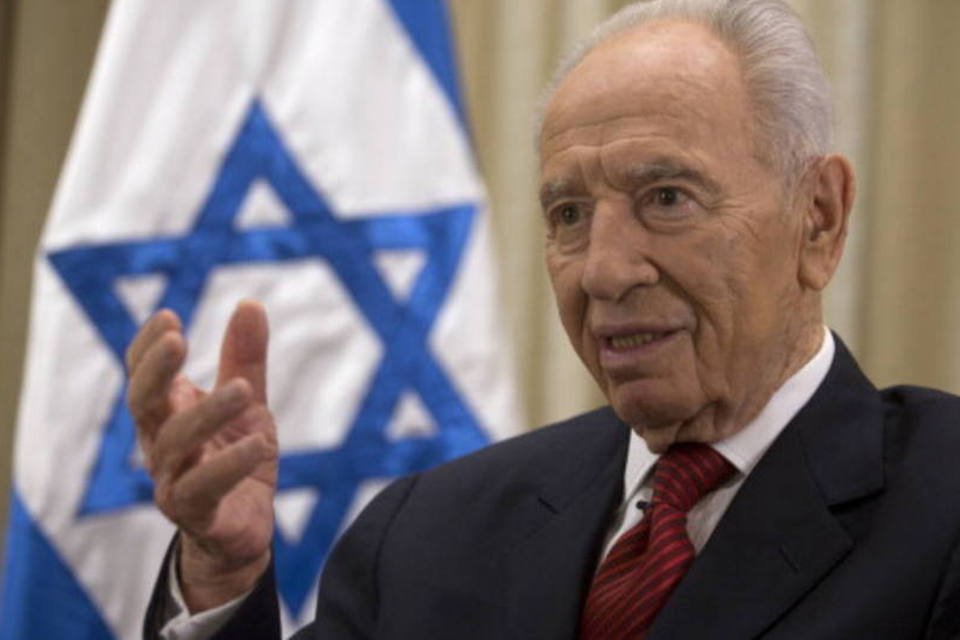 Israel não está envolvido na Síria, diz Shimon Peres