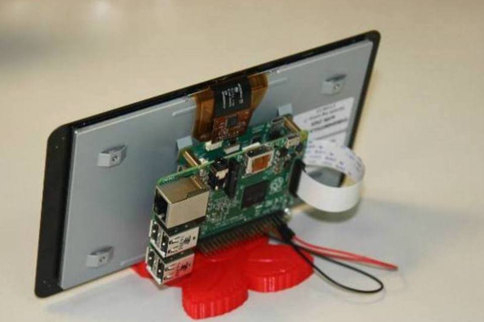 Raspberry Pi agora tem tela sensível ao toque