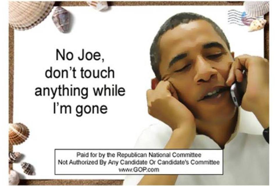10 piadas dos republicanos sobre as férias de Obama