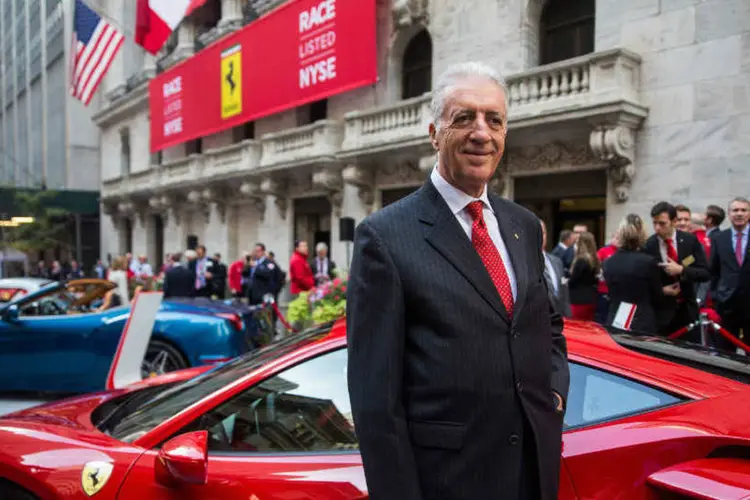 Novo bilionário: Piero Ferrari, único filho vivo do fundador da Ferrari, tem agora fortuna estimada de US$ 1,3 bi (Andrew Burton/Getty Images)