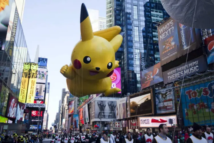 
	Pikachu: A Magazine Luiza fez um post sobre o game Pok&eacute;mon Go em sua p&aacute;gina oficial
 (Michael Nagle/Getty Images)