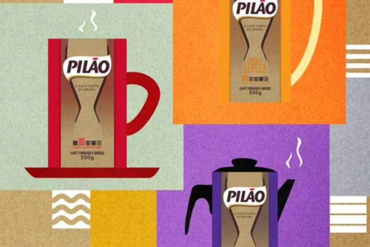 Novas embalagens do Café Pilão (Divulgação)