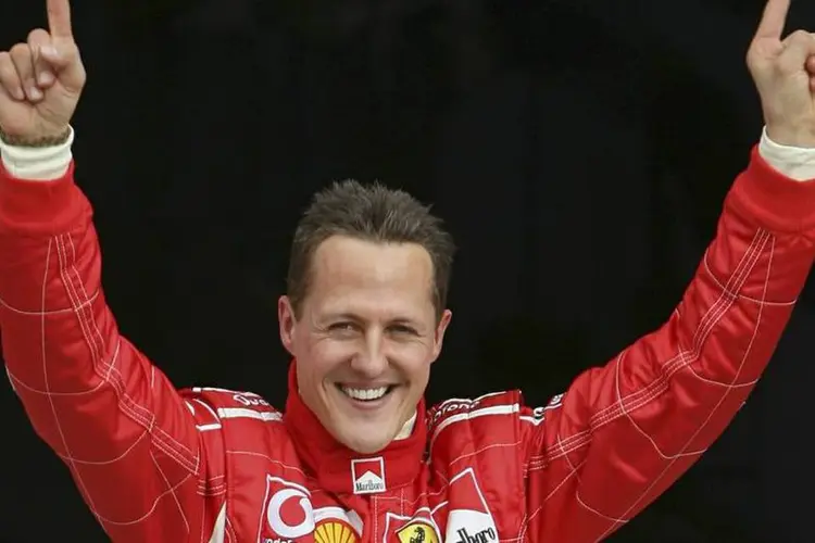 
	Michael Schumacher: a mais recente atualiza&ccedil;&atilde;o oficial do estado de sa&uacute;de de Schumacher foi em setembro
 (Caren Firouz/Files/Reuters)