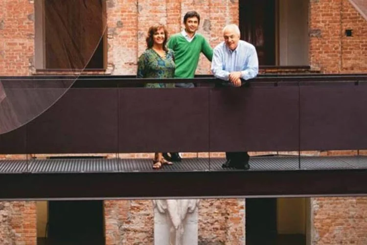 Camila Sampaio, Marcelo Dantas e Miguel Gutierrez:  trabalho em equipe para melhorar a gestão do museu   (Omar Paixão/EXAME.com)